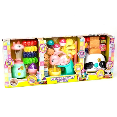 Zoo Troop Animal Themed Kitchen Appliance Food Playset