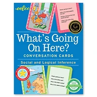 eeBoo What's Going On Here? Conversation Flashcards