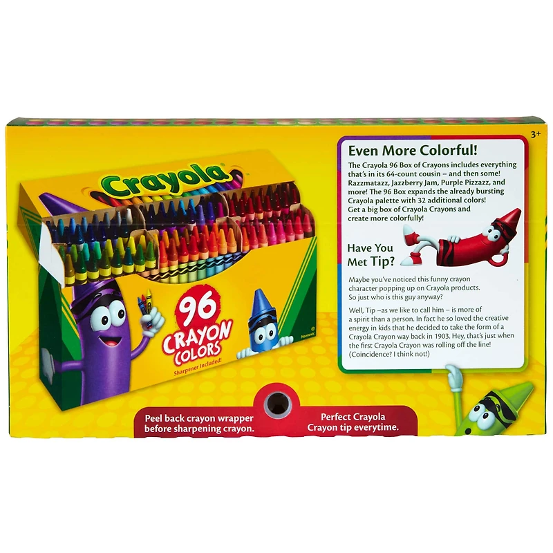 3 Packs: 96 ct. (288) Crayola® Boxed Crayons