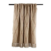 DII® Natural Tone Multi Diamond Throw