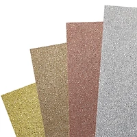 12 Packs: 24 ct. (288 total) Metallic Glitter 8.5" x 11" Cardstock Paper by Recollections™