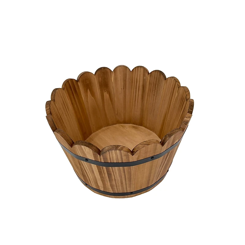 11.5" Wood & Metal Barrel by Ashland®