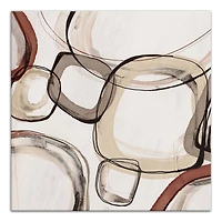 Traditional Urban Abstract 20" x 20" Canvas Wall Art