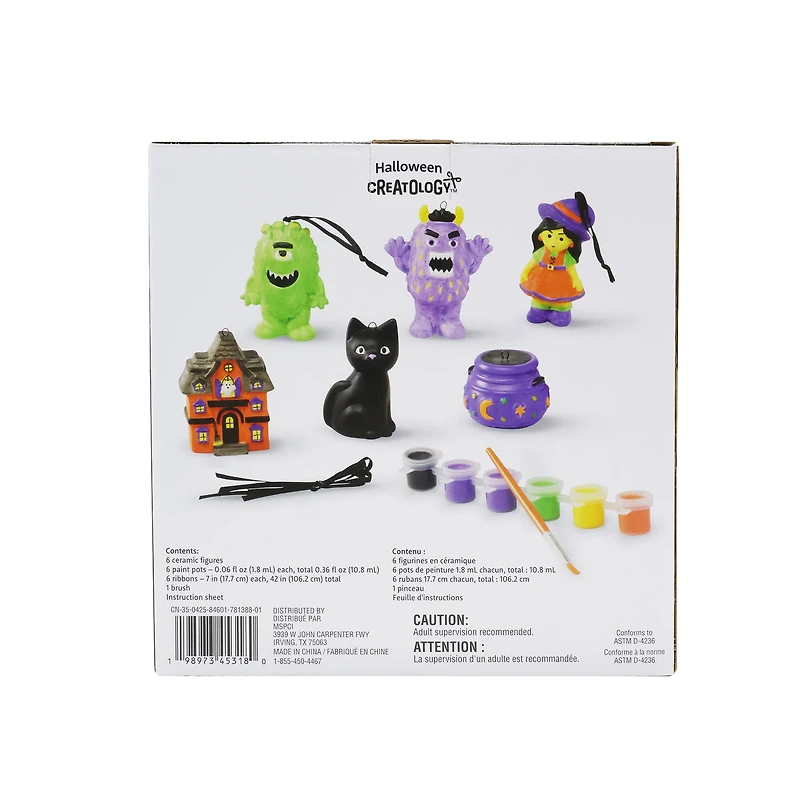 3D Halloween Character Ceramic Ornament Kit by Creatology™