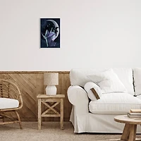 Stupell Industries Witch Relaxing Crescent Moon Wall Plaque