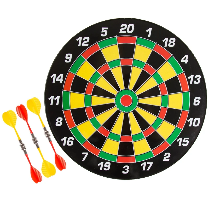 Toy Time Magnetic Dartboard Set