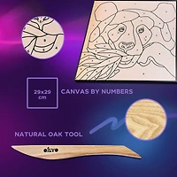 OKTO Panda Clay by Numbers Kit