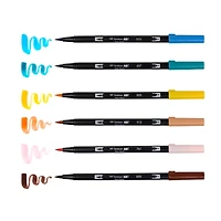 Tombow Bird Manga Illustration Dual Brush Pen Art Set