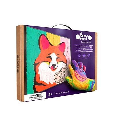 OKTO Fox Clay by Numbers Kit