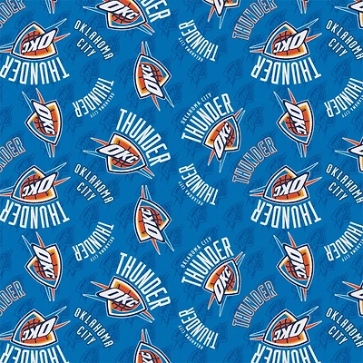 Camelot Fabrics NBA Oklahoma City Thunder Cotton Precut Fabric Bundle