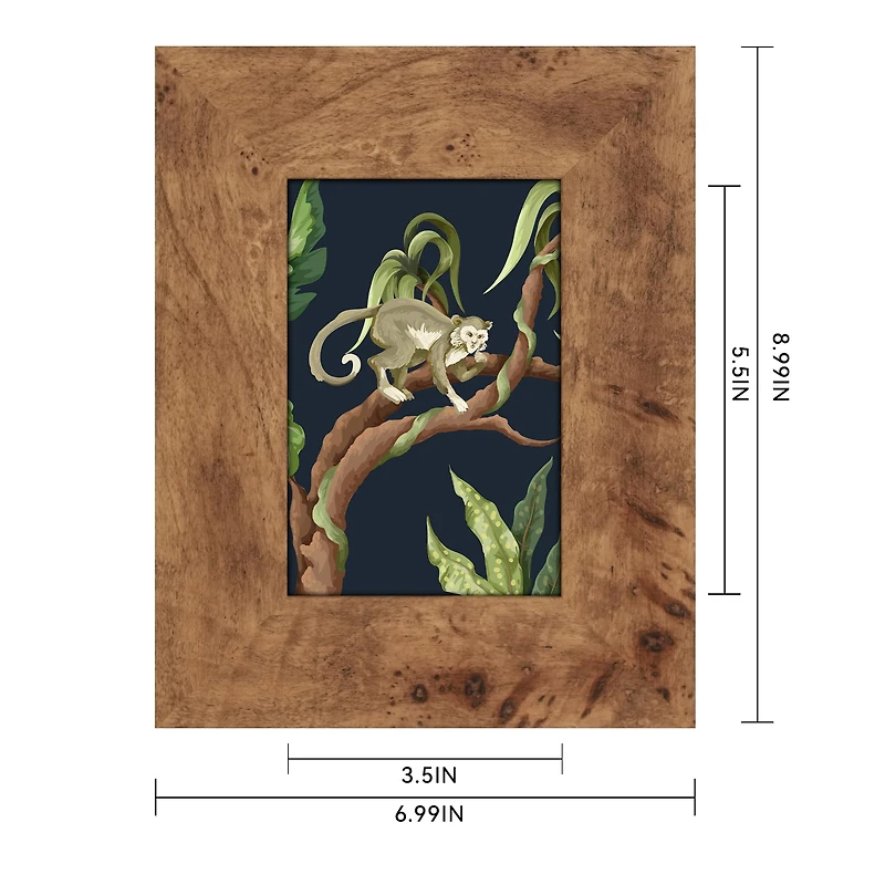 Safari 4" x 6" Woodgrain Flat Frame by Ashland®