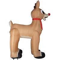 14ft. Airblown® Inflatable Standing Rudolph with Scarf