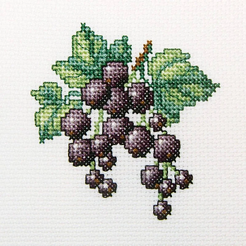 RTO Blackcurrant Counted Cross Stitch Kit