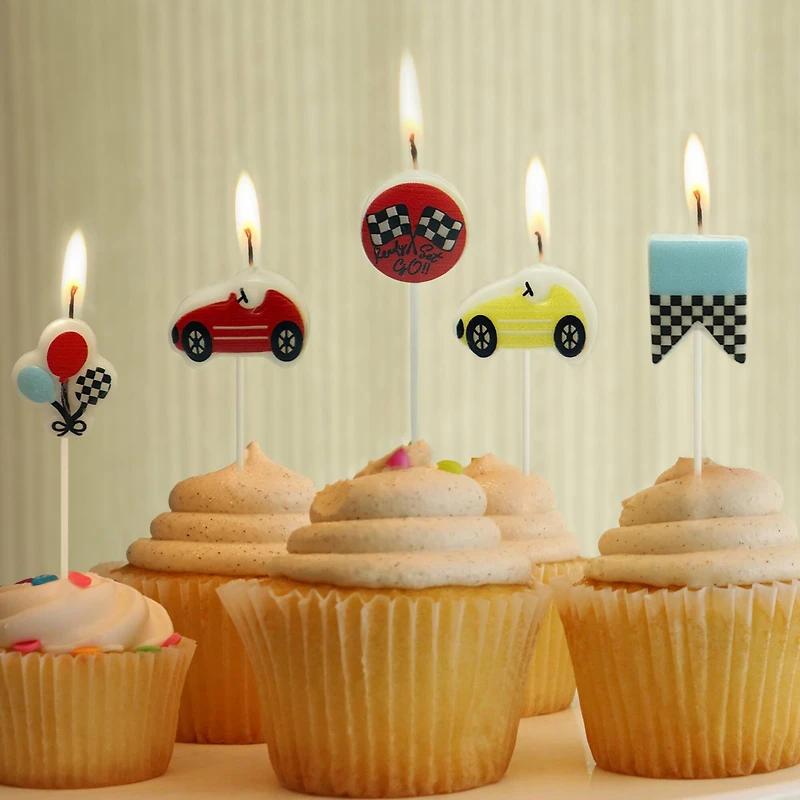 Racing Icon Candles Pack by Celebrate It™