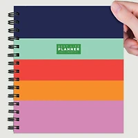 Striped Daily Monthly Luxe Planner
