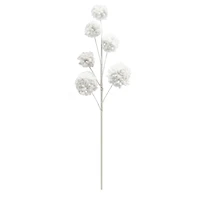 27" White Pom Pom Stem by Ashland®