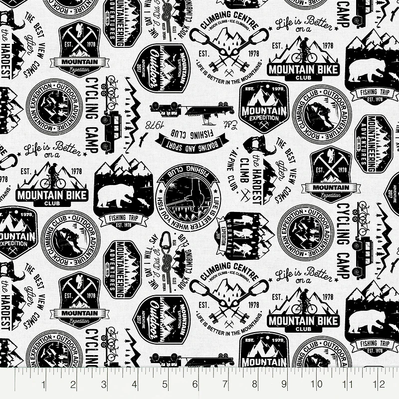 12 Pack: Fashion Fabric Bundle by Loops & Threads™