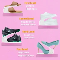 NEX™ Shoe Slots Adjustable Shoe Holder, 10ct.