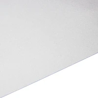 Mind Reader Rectangular Floor Protection Office Mat