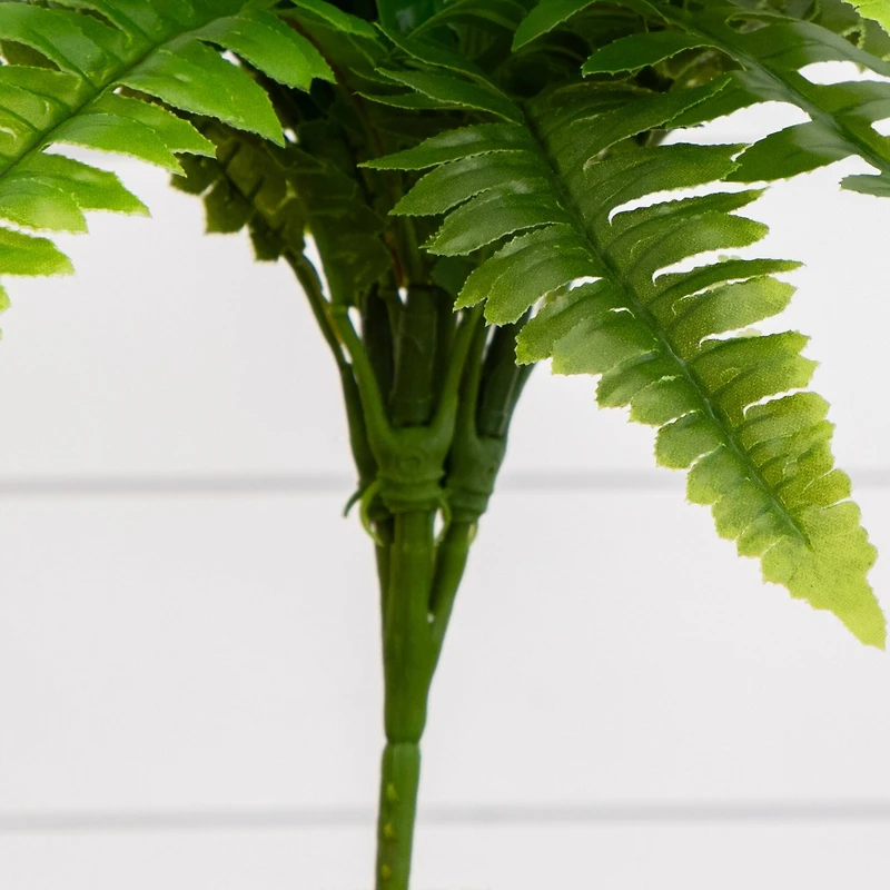 19" UV-Resistant Artificial Boston Ferns, 2ct.