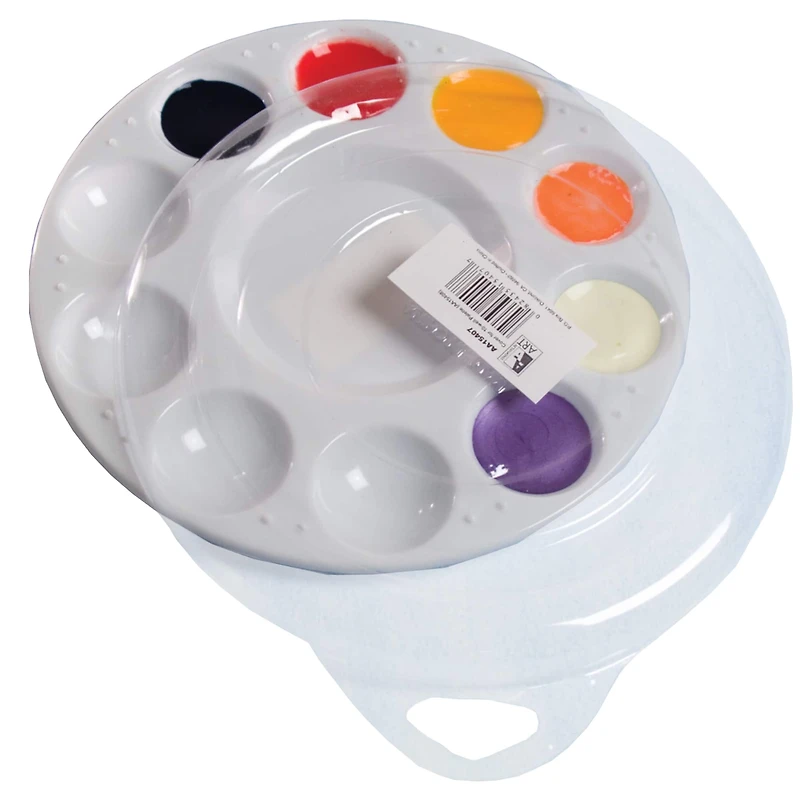 Art Alternatives 10 Well Round Palette Lid