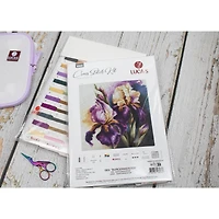 Luca-S Iris Burgermeister Counted Cross Stitch Kit