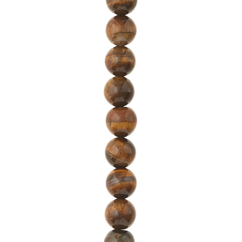 Brown Tiger Eye Round Beads, 10mm by Bead Landing™