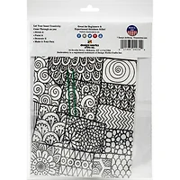 Design Works® Zenbroidery™ U.S.A. Map Stamped Embroidery Kit