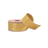 1.5" x 30ft. Gold Wired Shimmer Ribbon by Celebrate It®