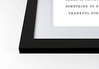  Be Thankful Fall Print in Black Frame