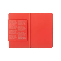 Fabriano® EcoQua Plus Lined Red Fabric-Bound Notebook