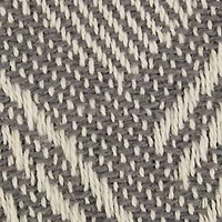 DII® Gray Basket Weave Woven Throw