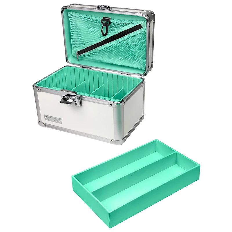 Vaultz White Divided Storage Box