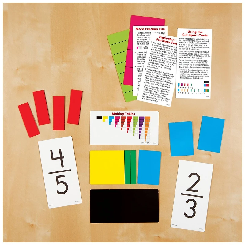 Trend Enterprises® Fraction Fun Skill Drill Flash Cards