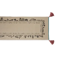 DII® 72" Gather Together Embellished Table Runner
