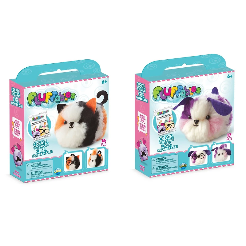 Assorted Fluffables™ Mystery Animal, 1pc.