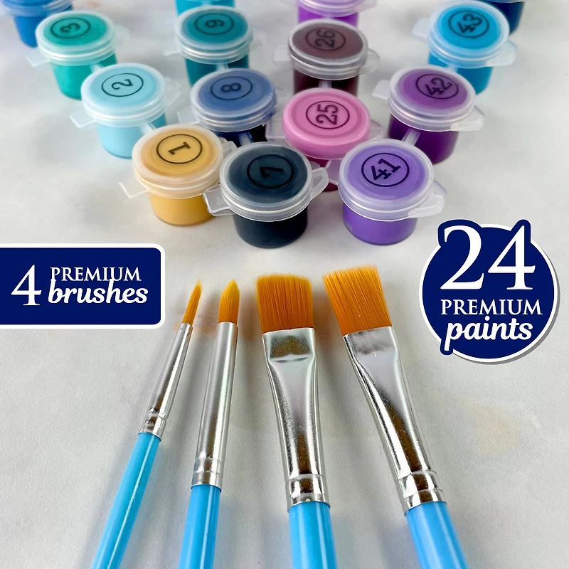ArtSkills® Premium Peacock Paint-by-Number Kit