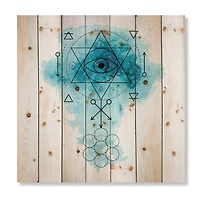Designart - Symbol of Alchemy and Sacred Geometry II