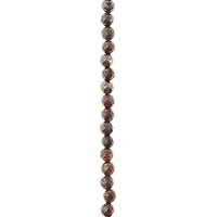 12 Pack: Red Silverite Tiger's Eye Faceted Round Beads by Bead Landing™, 6mm