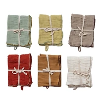 Hello Honey® Woven Cotton Double Cloth Tea Towels Set