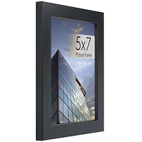 WallsThatSpeak Black Picture Frame with Easel and Glass