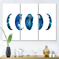 Designart - Blue Moon Phases