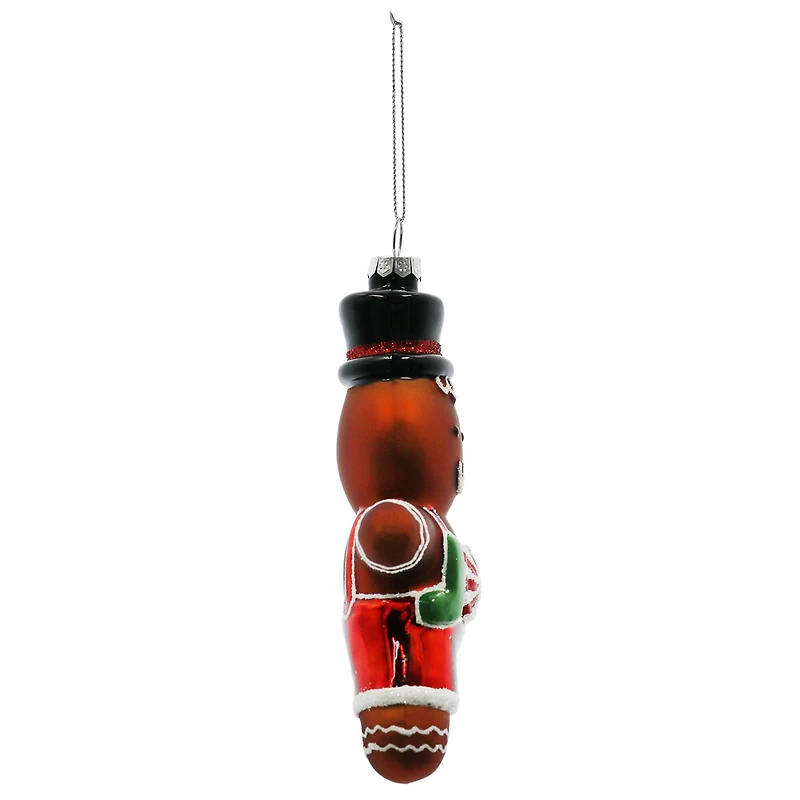5.5" Gingerbread Joy Glass Ornament by Ashland®