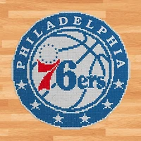 Camelot® Dots Intermediate NBA Philadelphia 76ers Diamond Painting Kit