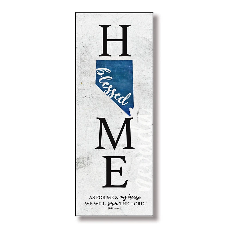 Blessed Nevada Home Wall Plaque