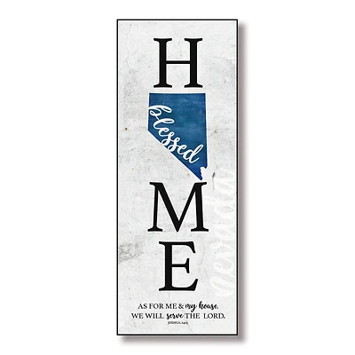 Blessed Nevada Home Wall Plaque