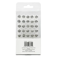 8 Packs: 150 ct. (1,200 total) Silver Thumb Tacks by B2C®
