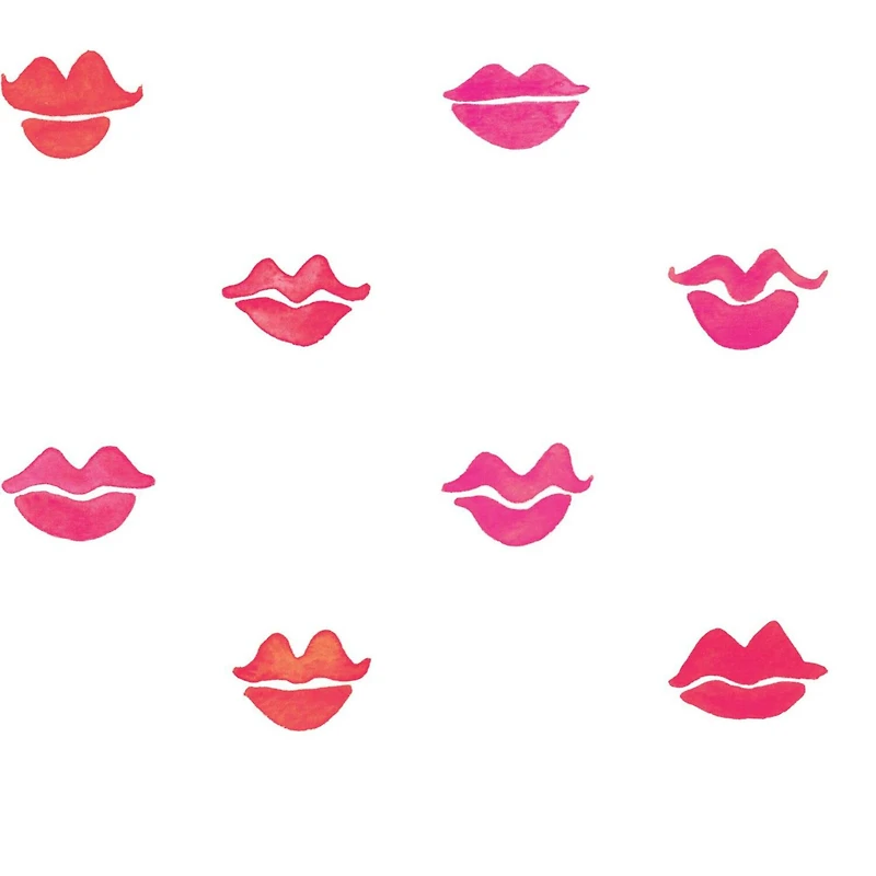 RoomMates Cat Coquillette Kisses Peel & Stick Wallpaper