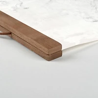 Tree Pencil Drawing Teak Hanging Canvas