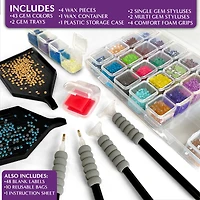 ArtSkills® Brilliant Art Highland Cow Stretched Canvas Diamond Painting Kit